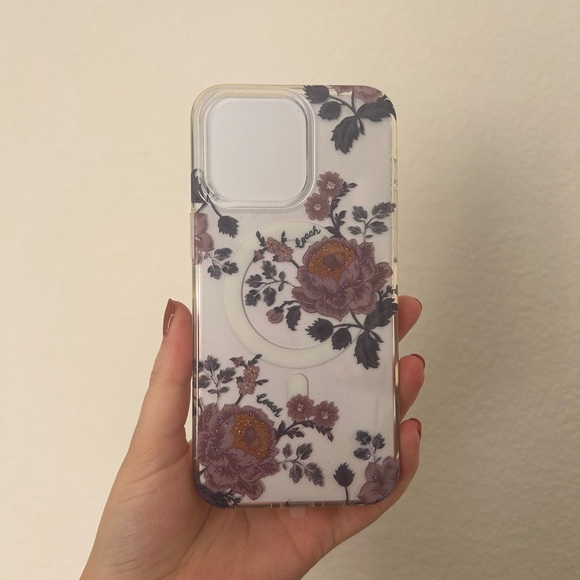 Coach Moody Floral iPhone 15 PRO MAX Case, Compatible with MagSafe- NIB - Picture 3 of 12